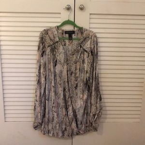 International Concepts Long sleeves blouse, size L